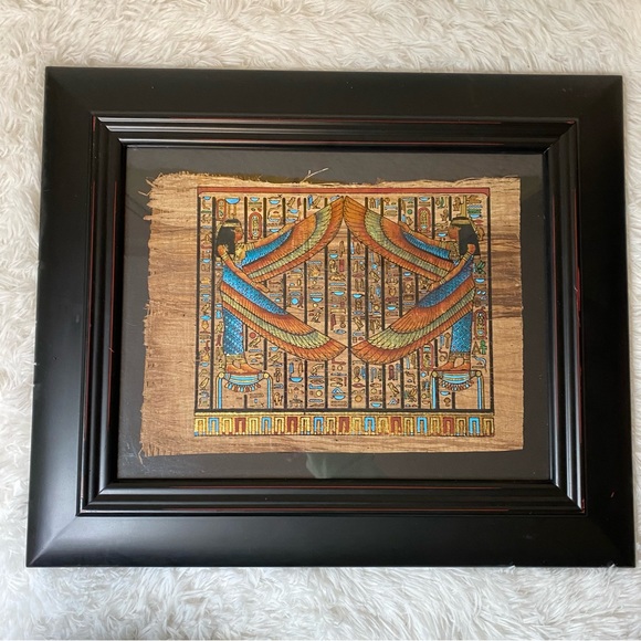Egyptian Papyrus Hieroglyphics Wall Art Decor - Picture 6 of 12